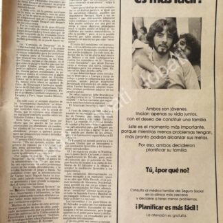 CARTEL ANTIGUO ORIGINAL DE PUBLICIDAD DEL IMSS 1981 /47