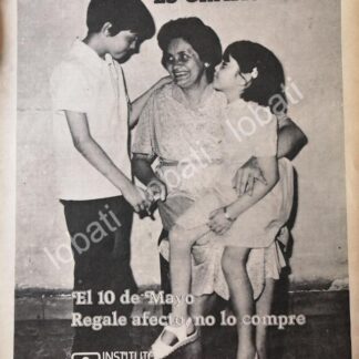 CARTEL ANTIGUO ORIGINAL DE INSTITUTO NACIONAL DEL CONSUMIDOR ( PROFECO) 1981 /8