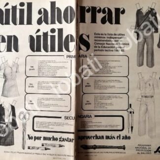 CARTEL ANTIGUO ORIGINAL DE INSTITUTO NACIONAL DEL CONSUMIDOR ( PROFECO) 1980 /7