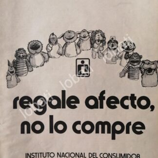 CARTEL ANTIGUO ORIGINAL DE INSTITUTO NACIONAL DEL CONSUMIDOR ( PROFECO) 1980 /6