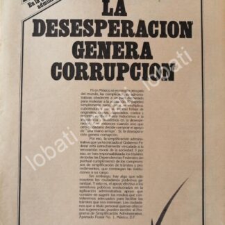 CARTEL ANTIGUO ORIGINAL DE GOBIERNO FEDERAL SIMPLIFICACION BUROCRATICA 1984 /73