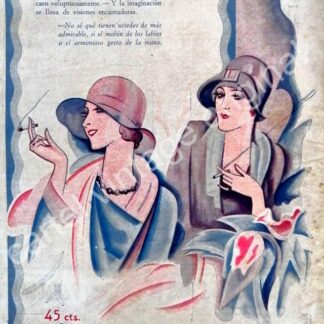 CARTEL ANTIGUO ORIGINAL DE CIGARROS CELMA EXTRA 1930 / MUY RARO