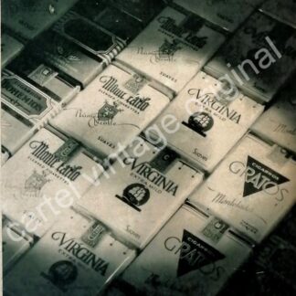 CARTEL ANTIGUO ORIGINAL DE CIGARROS VIRGINIA EXTRA 1930s