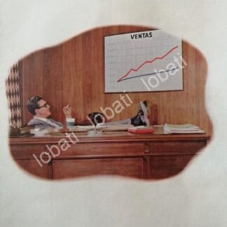 CARTEL ANTIGUO ORIGINAL DE CIGARROS RALEIGH 1958 /T260