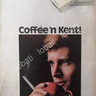CARTEL ANTIGUO ORIGINAL DE CIGARROS KENT 1971 /14