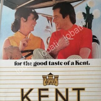 CARTEL ANTIGUO ORIGINAL DE CIGARROS KENT 1970 /2
