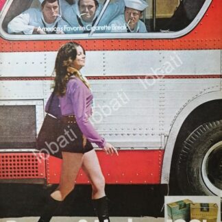 CARTEL ANTIGUO ORIGINAL DE CIGARROS BENSON & HEDGES 1970 /7