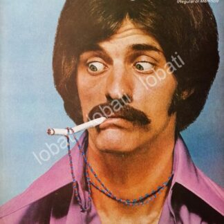 CARTEL ANTIGUO ORIGINAL DE CIGARROS BENSON & HEDGES 1970