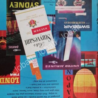 CARTEL ANTIGUO ORIGINAL DE CIGARROS PETER STUYVESANT FILTER. 1960s /3