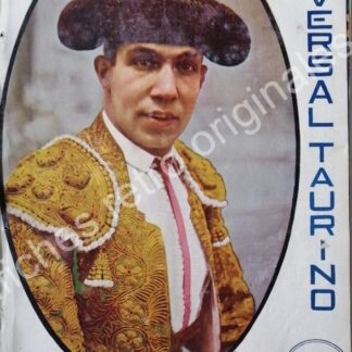 PORTADA ANTIGUA ORIGINAL  1922. TORERO. RAFAEL RUBIO " RODALITO "
