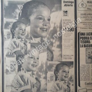 CARTEL ANTIGUO ORIGINAL DE TIENDA DELLANO 1984 Y OTRAS MAS. MONTERREY