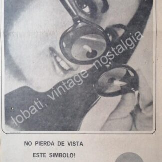 CARTEL ANTIGUO ORIGINAL DE COLONIA LA ALTEÑA, INMOBILIARIA LOMAS VERDES 1967