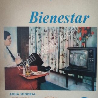 CARTEL ANTIGUO ORIGINAL DE AGUA MINERAL TOP CHICO 1963 /115