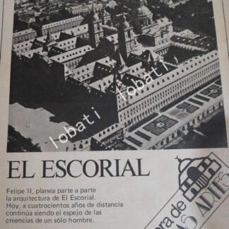 CARTEL ANTIGUO ORIGINAL DE INBA. AFICHE DEL DOCUMENTAL. EL ESCORIAL 1981