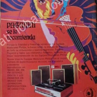 CARTEL ANTIGUO ORIGINAL DE RADIO TORNAMESA PHILIPS 1977 50 ANIVERSARIO /163