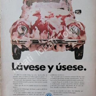CARTEL ANTIGUO ORIGINAL DE AUTOS VOLKSWAGEN VOCHO 1979 /34