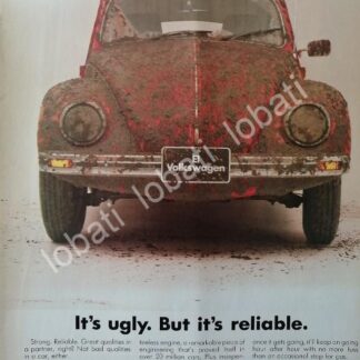 CARTEL ANTIGUO ORIGINAL DE AUTOS VOLKSWAGEN VOCHO 1979 /6