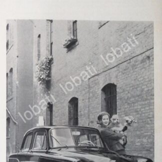 CARTEL ANTIGUO ORIGINAL DE AUTOS CHRYSLER SIMCA 1958 /201