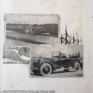 CARTEL ANTIGUO ORIGINAL DE AUTOS STUDEBAKER BIG SIX 1922 /361