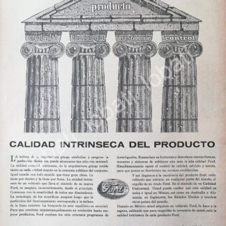 CARTEL ANTIGUO ORIGINAL DE AUTOS FORD 1964 /516