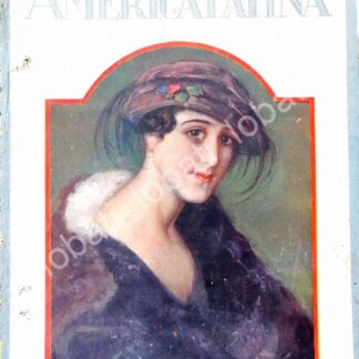 PORTADA ANTIGUA ORIGINAL  ARTISTICA DE ALFREDO RAMOS MARTINEZ 1921