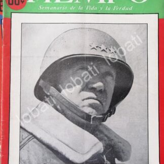 PORTADA ANTIGUA ORIGINAL  CON GEORGE PATTON 1945 /SGM / MLT