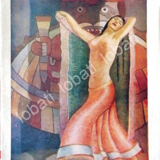 PORTADA ANTIGUA ORIGINAL  ARTISTICA 1928 DE: ALEJANDRO GONZALEZ TRUJILLO