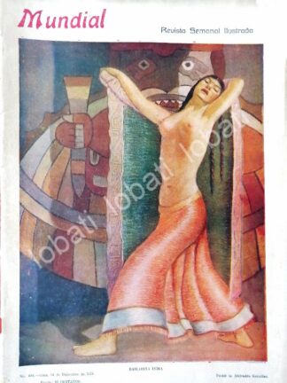PORTADA ANTIGUA ORIGINAL ARTISTICA 1928 DE: ALEJANDRO GONZALEZ TRUJILLO