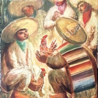 PORTADA ANTIGUA ORIGINAL  ARTISTICA 1948 PELA DE GALLOS