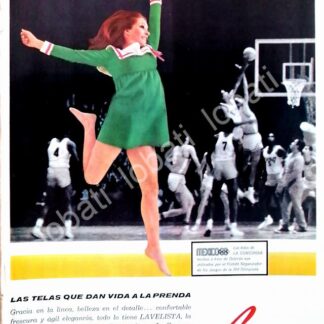 CARTEL ANTIGUO ORIGINAL DE TELAS LA CONCORDIA 1968 /355