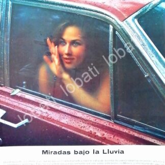 CARTEL ANTIGUO ORIGINAL DE VIDRIO PLANO DE MEXICO S.A 1967 /352 MONTERREY