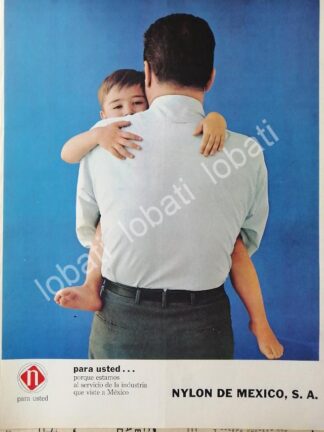 CARTEL ANTIGUO ORIGINAL DE NYLON DE MEXICO S.A 1969 /303 MONTERREY