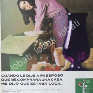 CARTEL ANTIGUO ORIGINAL DE INICIOS DE LA COLONIA LOMAS VERDES D.F 1969 /299