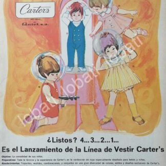 CARTEL ANTIGUO ORIGINAL DE FABRICA DE ROPA FANTEL S.A 1969 /300 MUY RARO