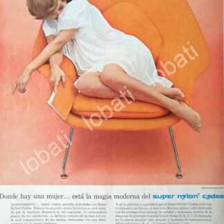 CARTEL ANTIGUO ORIGINAL DE CYDSA, CELULOSA Y DERIVADOS S.A /404 Monterrey