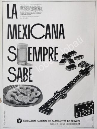 CARTEL ANTIGUO ORIGINAL DE ASOCIACION NACIONAL DE FABRICANTES DE CERVEZA 1978 /493