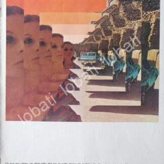 CARTEL ANTIGUO ORIGINAL DE AUTOS CHEVROLET IMPALA 1969 /586