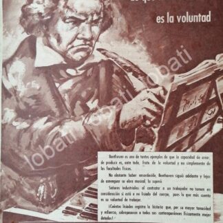 CARTEL ANTIGUO ORIGINAL DE CONFEDERACION DE CAMARAS INDUSTRIALES 1956 /593