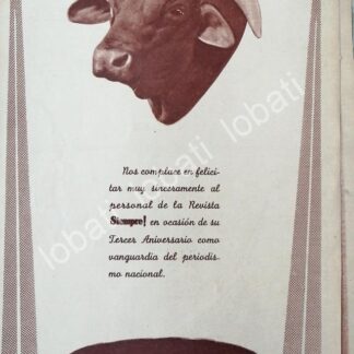 CARTEL ANTIGUO ORIGINAL DE LECHERIA NACIONAL S.A FELICITA A PEGES LLERGO 1956 /591