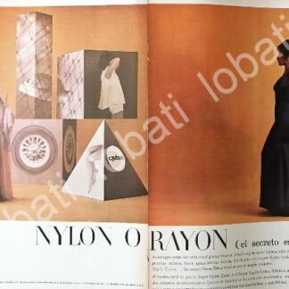 CARTEL ANTIGUO ORIGINAL DE CYDSA, CELULOSA Y DERIVADOS 1961 DISEÑO DE TAO IZZO /599