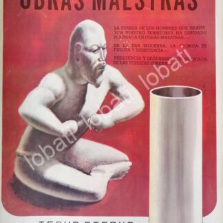 CARTEL ANTIGUO ORIGINAL DE TECHO ETERNO EUREKA S.A 1968 /568