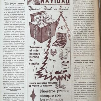 CARTEL ANTIGUO ORIGINAL DE NACIONAL MONTE DE PIEDAD 1960s / 533