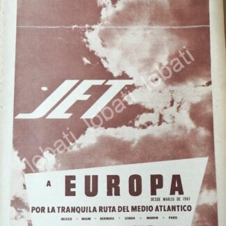 CARTEL ANTIGUO ORIGINAL DE AEROLINEAS GUEST 1969 /527