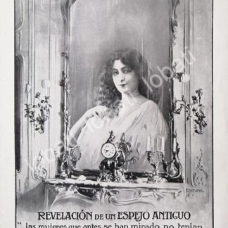 CARTEL ANTIGUO ORIGINAL DE JABON HENO DE PRAVIA 1914 /No68 PUBLICIDAD ARTISTICA