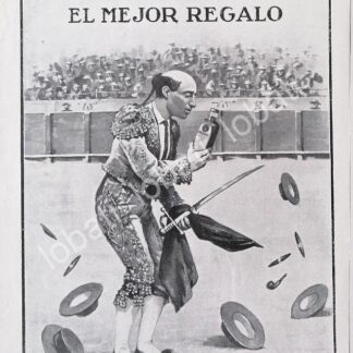 CARTEL ANTIGUO ORIGINAL DE LOCIO PARA CABELLO, PETROLEO GAL 1913 /No63