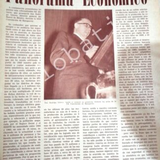 CARTEL ANTIGUO ORIGINAL DE RODRIGO GOMEZ EN CONVENCION DE BANQUEROS 1960s /219