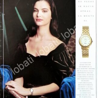 CARTEL ANTIGUO ORIGINAL DE RELOJES ROLEX CELLINI 1980s / 70