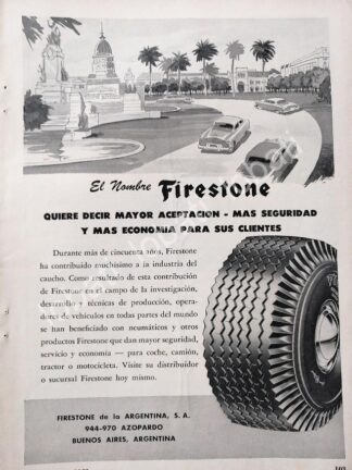 CARTEL ANTIGUO ORIGINAL DE NEUMATICOS. LLANTAS CENTURY 1952 /143 MUY RARO
