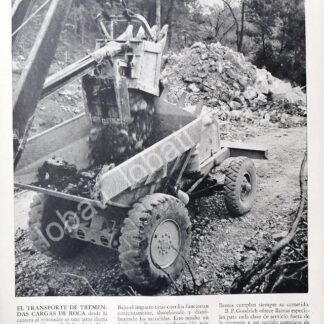 CARTEL ANTIGUO ORIGINAL DE DE LLANTAS B.F. GOODRICH 1952 /116