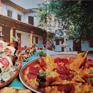 CARTEL ANTIGUO ORIGINAL DE AFICHE PROMOCIONAL CERVEZA CARTA BLANCA QUITAPON 1969 /194